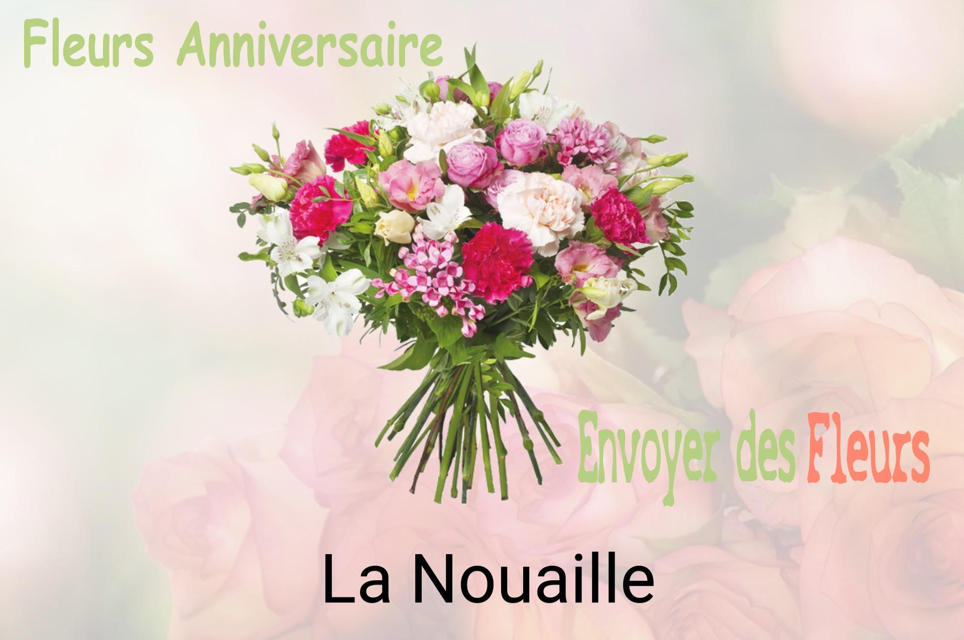 Bouquet de fleurs d’anniversaire livré à La Nouaille